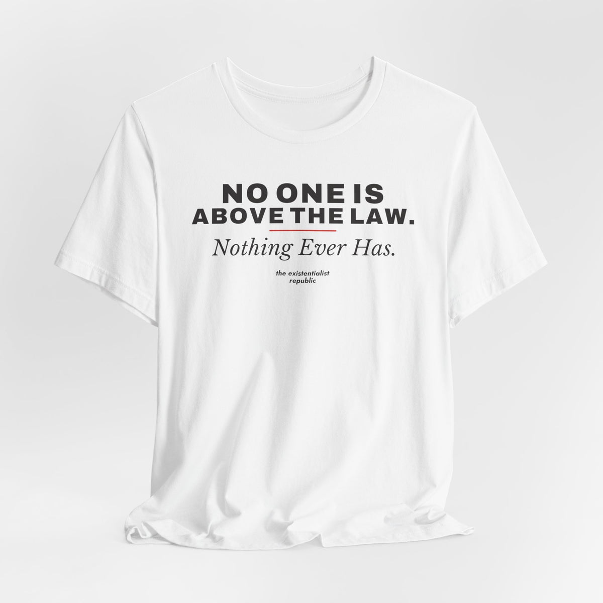 No One Is Above the Law T-Shirt