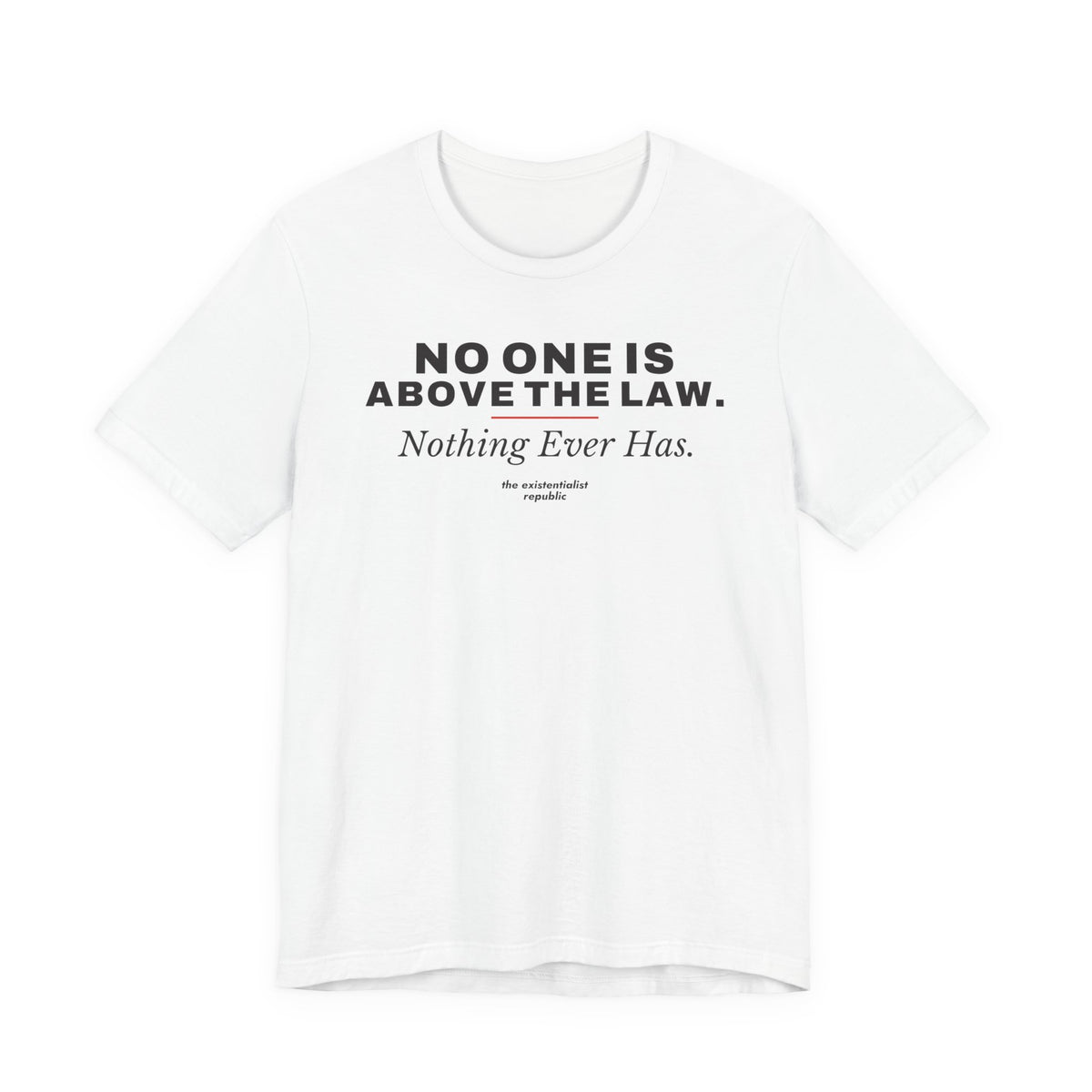 No One Is Above the Law T-Shirt