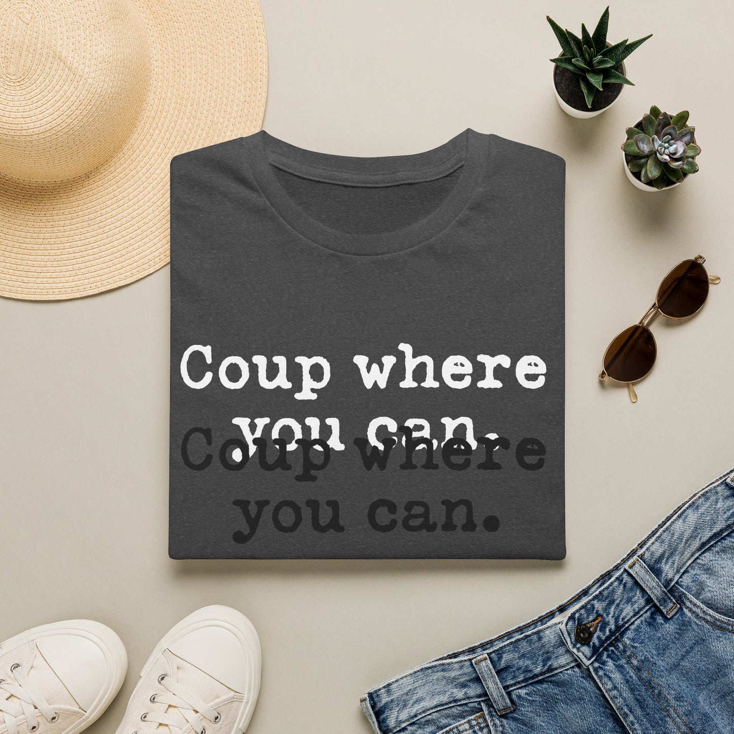Plain White T‑Shirt — Classic Casual Tee