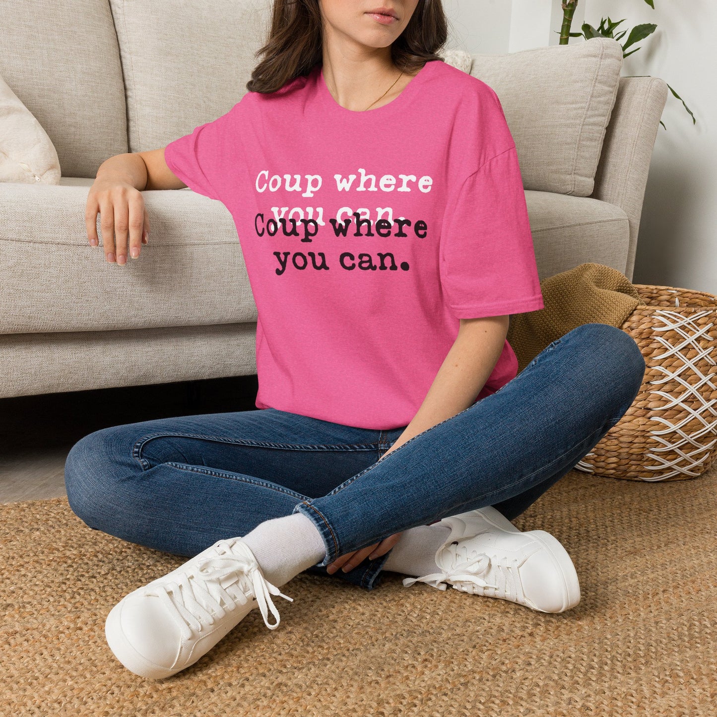 Plain White T‑Shirt — Classic Casual Tee