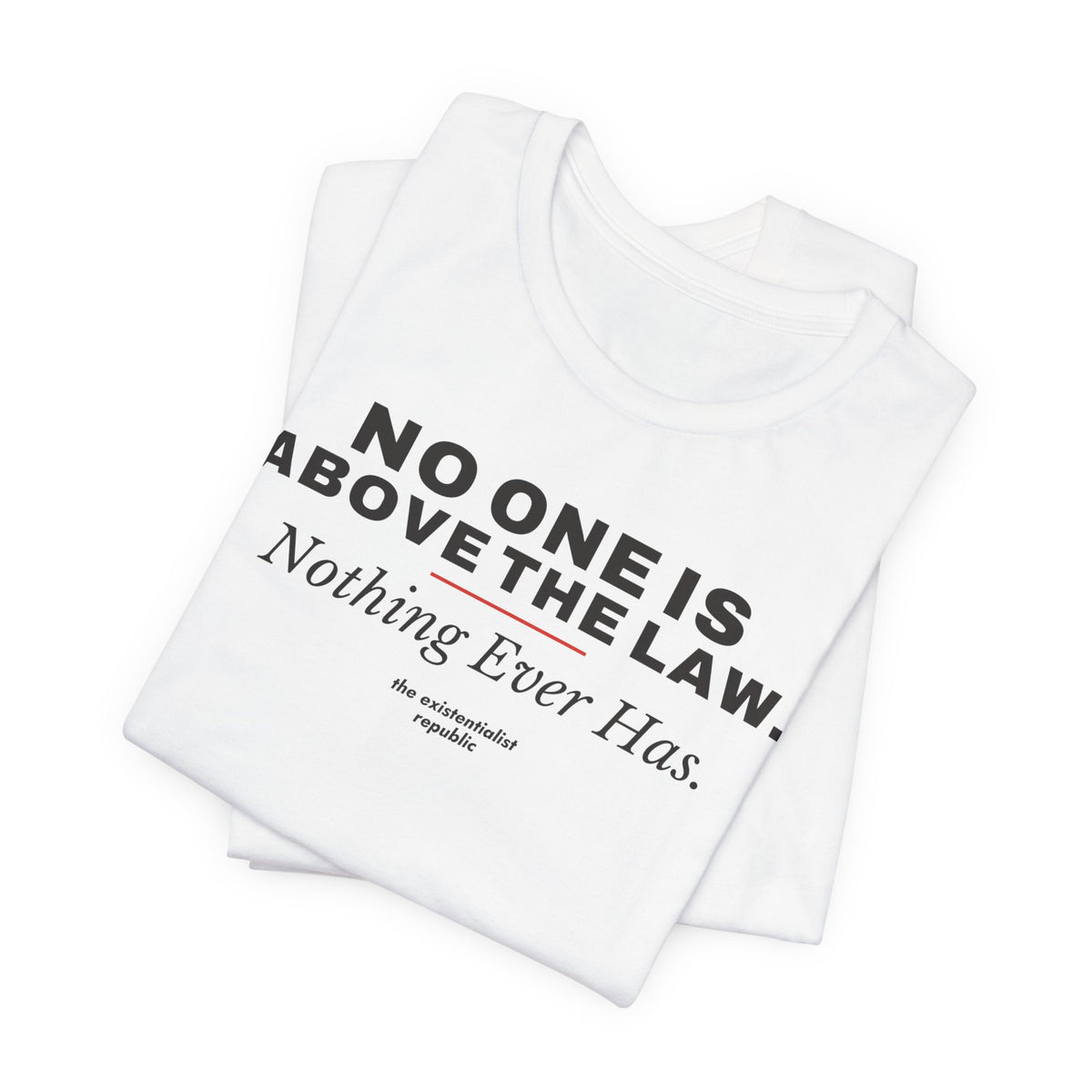 No One Is Above the Law T-Shirt