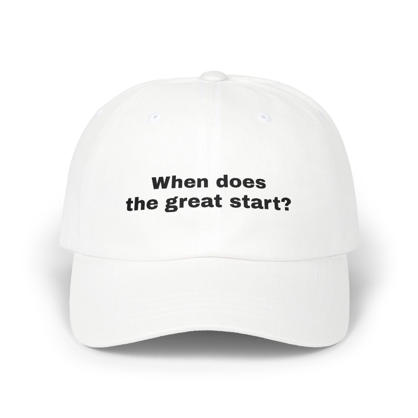 Where's the Great?