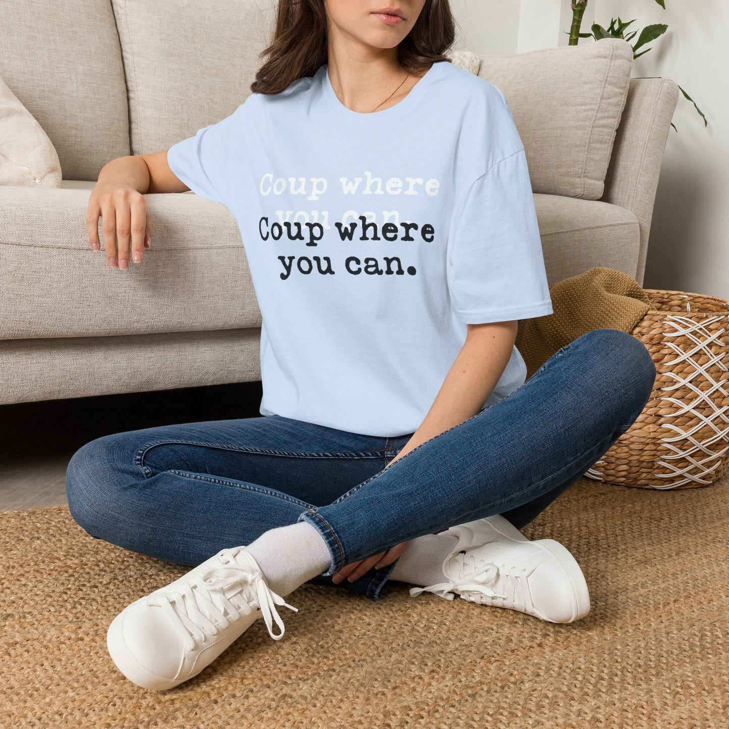 Plain White T‑Shirt — Classic Casual Tee