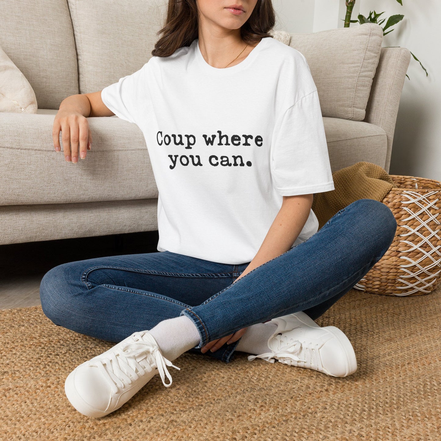 Plain White T‑Shirt — Classic Casual Tee