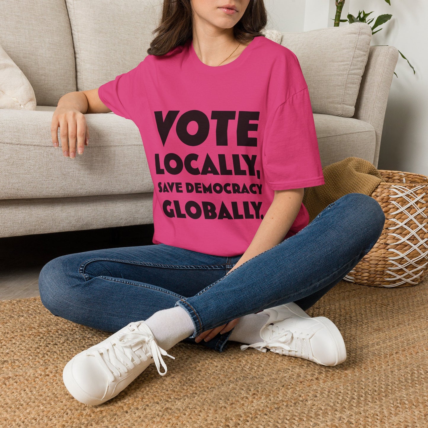 Vote Locally Save Democracy Globally