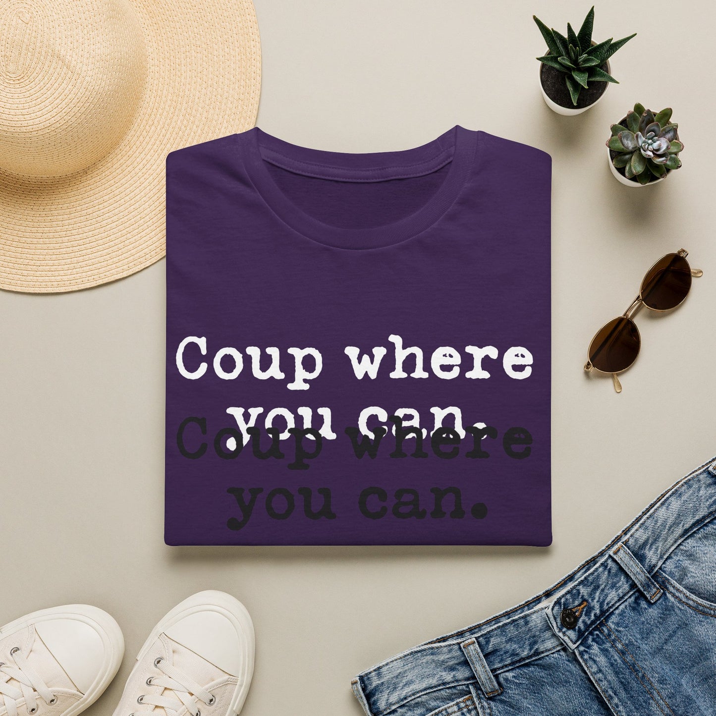Plain White T‑Shirt — Classic Casual Tee