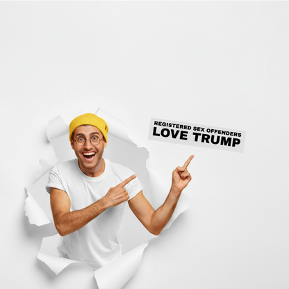 PDF Files Vote Trump bumper sticker, view 2